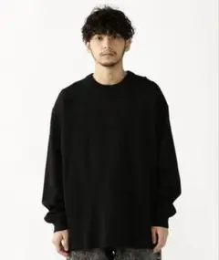 BEAMS / 美濃和紙 イージー クルーネック ニット 新品未使用品