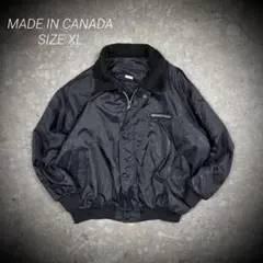 カナダ製 SECURITY GUARD 中綿ジャケット XL 黒