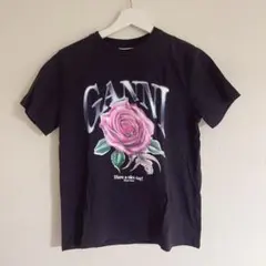 GANNI バラグラフィック Tシャツ ブラックのサムネイル