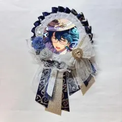 ツイステ フロイド 痛ロゼット 実験着 実験服 缶バッジ - メルカリ