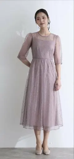 dazzlin チュールレースベアコンビドレス ワンピース 結婚式 - メルカリ
