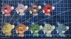 M&M'sキャラクター デコレーションパーツ 8体セット