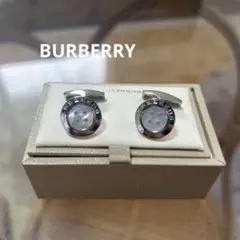 Burberry シルバー カフスボタン