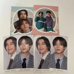 King & Prince永瀬廉 高橋海人2024年6月号myojoメセカ 厚紙