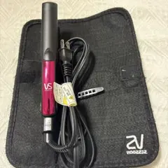 ストレートヘアアイロン ブラック/ピンク