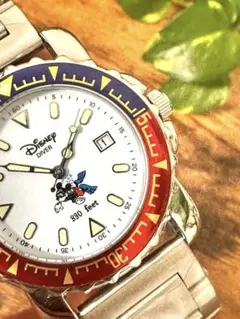 Disney ミッキーマウス 腕時計 コンビカラー - メルカリ