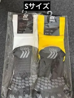 TABIO 5本指ソックス S 23〜25センチ イエロー ホワイトセット