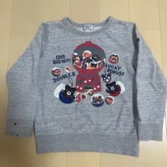 ダブルビー　120 トレーナー　ミキハウス