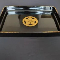 b99 平安象彦 作 羽子板 漆器 漆芸 草花蒔絵 漆塗 木製 共箱 美品