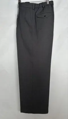 【極美品】GU バギースラックス（丈標準）ダークグレー Lサイズ