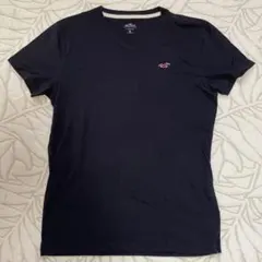 Hollister Vネック Tシャツ ブラック S