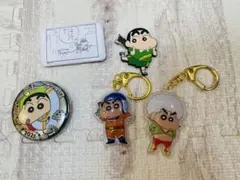 RUDIE'S クレヨンしんちゃん アクリルキーホルダー 蓄光アクリルシール