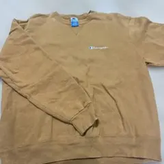 90s USA製 Champion 前V スウェット Vintage オレンジ