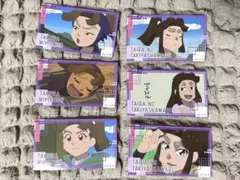 忍たま乱太郎 メモリーカットステッカー 平滝夜叉丸 田村三木ヱ門