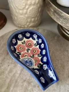 【メルカリ祭】ポーリッシュポタリー スタンドバスケット チューリップ メルカリ祭】ポーリッシュポタリー スタンドバスケット チューリップ