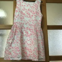 新品❗️オーガンジー　夏らしい、涼しげワンピのサムネイル