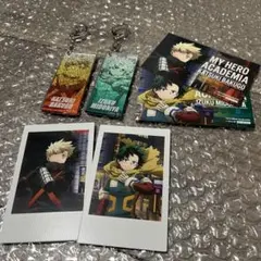 ヒロアカ　東急コラボ　アクリルキーホルダー　ポラショット　緑谷　爆豪