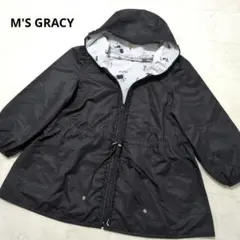2024年作品 M'S GRACY 総柄 リバーシブル ブルゾン