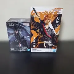 BLEACH 黒崎一護 更木剣八フィギュア