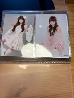 【生産終了・新品】きゅるりんってしてみて　チバゆな　ブロマイド２枚セット