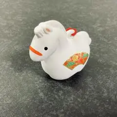 ⭐️美品⭐️【作家作品】ウマ 馬 午 白馬 十二支 動物置物 インテリア