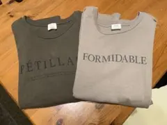 IÉNA FORMIDABLEロゴプリントTシャツ 2枚セットのサムネイル