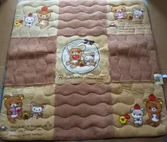 リラックマ コリラックマ キイロイトリ ふんわり あったか センターラグ 大判！