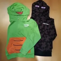 マイッキーとエンダーマンのパーカー ２枚 140cm