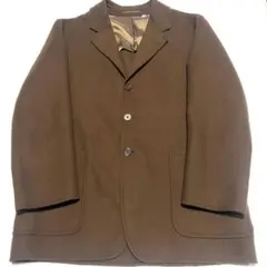 UNIQLO U ウールブレンドテーラード ジャケット ダークブラウン Mサイズ