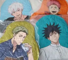 呪術廻戦　ラッキーくじ　クッション　虎杖・伏黒・七海・五条4点セット