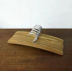 お値下げ不可です★廃盤品★無印良品★レッドシダー★スーツハンガー★紳士用★6本 無印良品 廃盤品 レッドシダーハンガー 5本セット 木製 婦人用