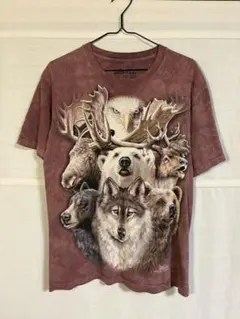 THE MOUNTAIN アニマル Tシャツ S 古着