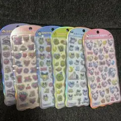 たまごっち COTTON PUFF シール 6枚セット