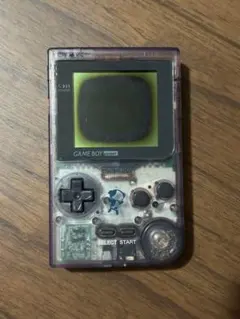 ゲームボーイポケット クリアパープル ジャンク品