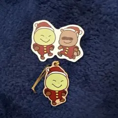 にしむらゆうじ　クリスマス　ブラインド木製オーナメント　ステッカーセット