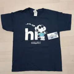 ハワイ　スヌーピー紺色Tシャツ 　Sサイズのサムネイル
