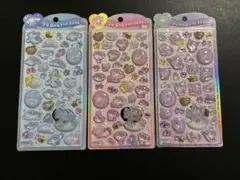 正規品　うるちゅるポップシール　サンリオベビー　3点セット