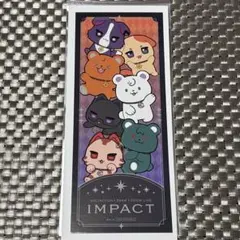 わんにゃくしょん さんくま IMPACT チケット風カード にじさんじ