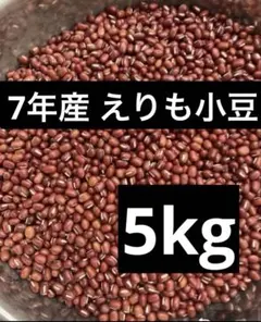 新豆】 令和8年産 北海道産 小豆 えりも167 5kg - メルカリ