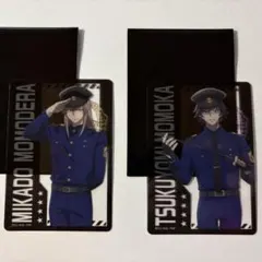 桃源暗鬼　桃寺神門　桃華月詠　police　トレーディングクリアカード　セット