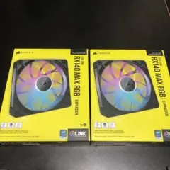 iCUE LINK RX140 MAX RGB EXPANSION 2個