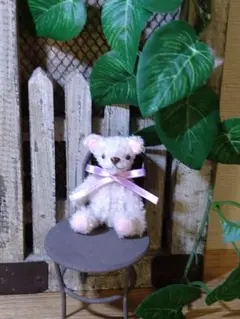 モールベア★No.3 ハニークリームのミニチュアベア