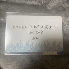ENHYPEN WALK THE LINE メッセージカード JAKE