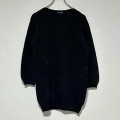 n0728【ロートレアモン】ニット セーター アルパカ混 ラウンドネック