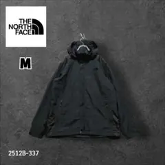 ★人気　ノースフェイス　ナイロンパーカー　刺繍ロゴ　ドライベント　ブラック　M