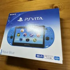 PSVita 2000 本体 アクアブルー ほぼ新品 5917