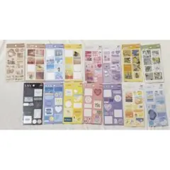 あいまいシール　ダイソー　15シート　セット