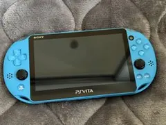 PS Vita 本体 ブルー ケース&ソフトCaligula付き