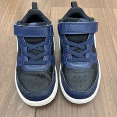 NIKE キッズ スニーカー ネイビー ブラック