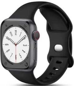 コンパチブル Apple Watch バンド 38・40・41・42mm 黒